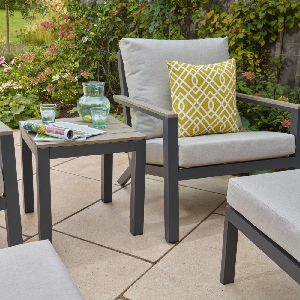 Bramblecrest Zurich 2 Sofa Chairs With Footstools & TreeFree High