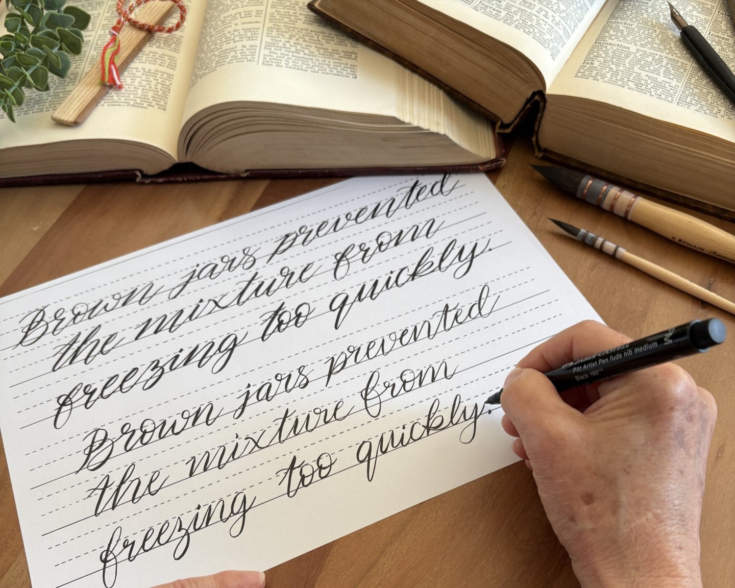 Brush Calligraphy Workshop